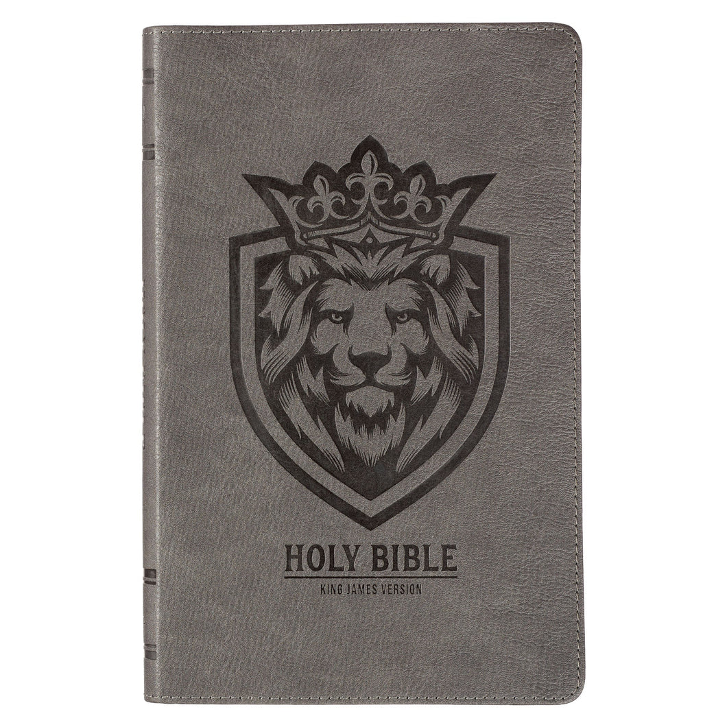 KJV Gift Edition Bible-Brown Faux Leather