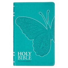 KJV Gift Edition Bible-Teal Faux Leather
