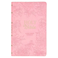 KJV Gift Edition Bible-Light Pink Faux Leather