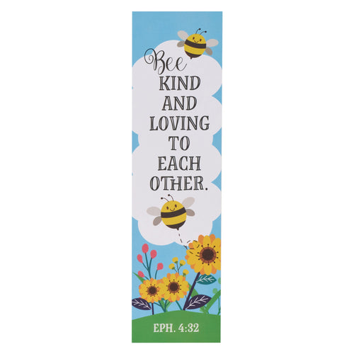 Bookmark-Garden/Bee Kind Eph. 4:32 (Pack Of 10)