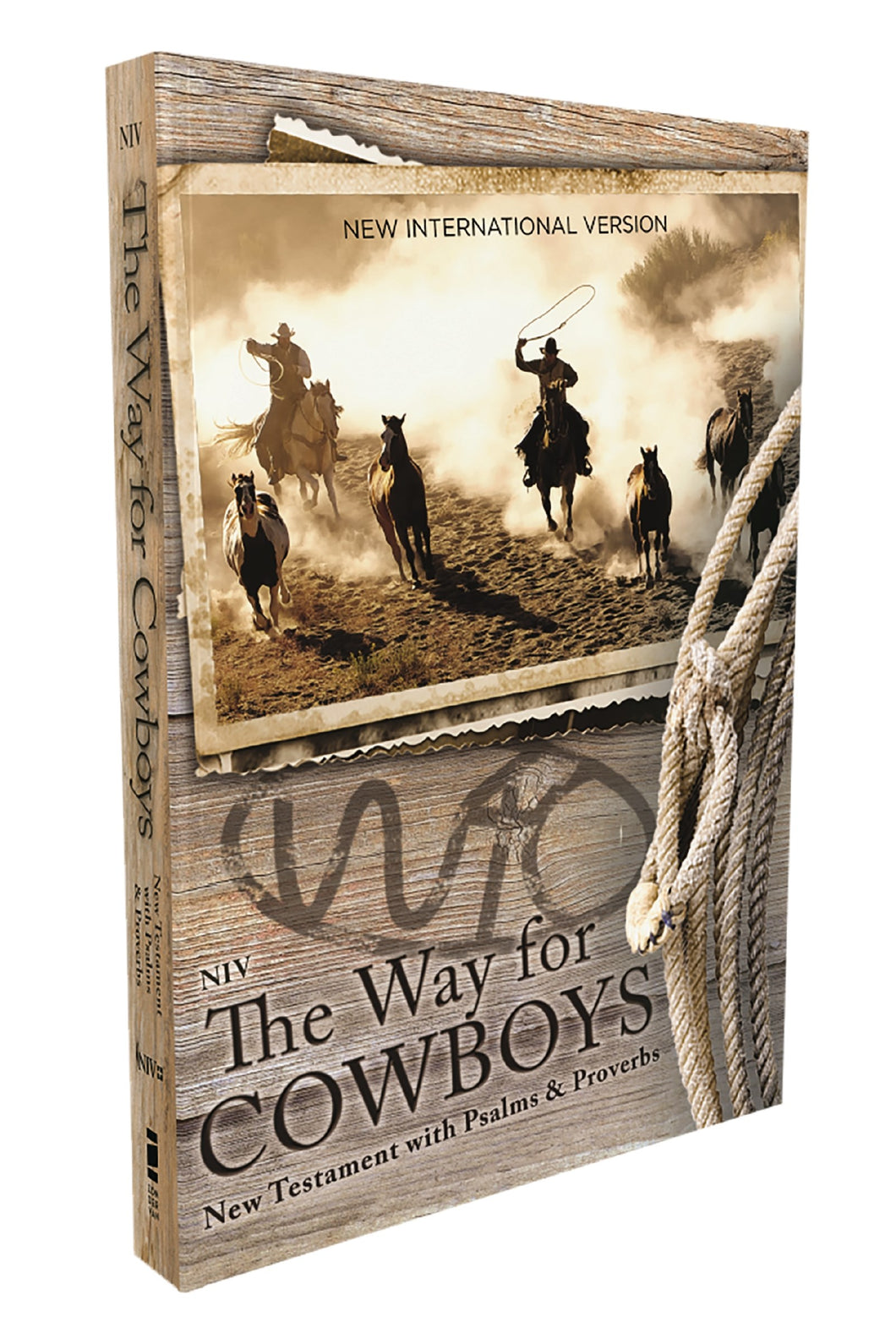 NIV The Way For Cowboys Pocket New Testament With Psalms And Proverbs (Comfort Print)-Softcover