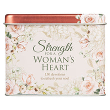 Scripture Cards In Tin-Strength For A Woman's Heart