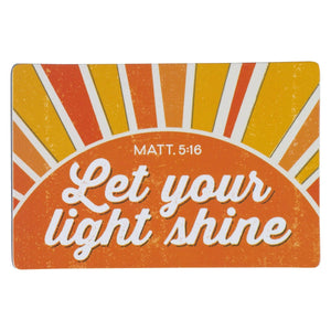 Magnet-Sun Let Your Light Shine Matt. 5:16
