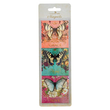 Magnet Set-Butterflies Grace  Hope  Love (Set Of 3)