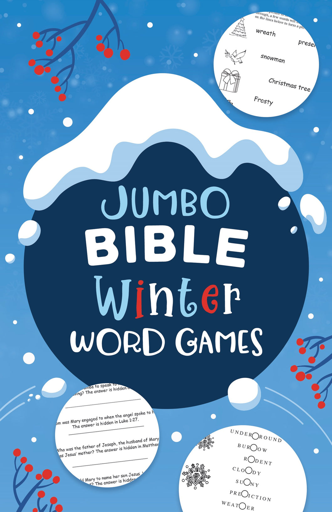 Jumbo Bible Winter Word Games