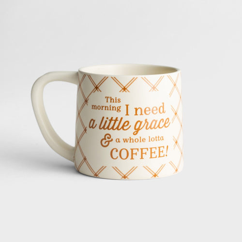 Mug-Grace + Lotta Coffee (Psalm 139:18) (14 Oz)