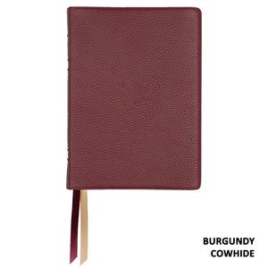 LSB Giant Print Reference Edition-Burgundy Paste-Down Cowhide