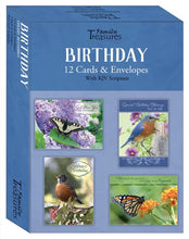 Card-Boxed-Birthday-Cheery Blessings (Box Of 12)