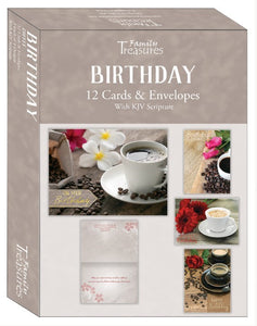 Card-Boxed-Birthday-Coffee (Pack Of 12)