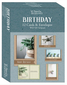 Card-Boxed-Birthday-Houseplants (Pack Of 12)
