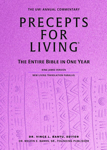 Precepts For Living: The UMI Annual Bible Commentary 2023-2024