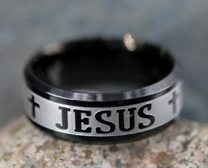 Ring-Eden Merry-Cross/Jesus (Size 10)