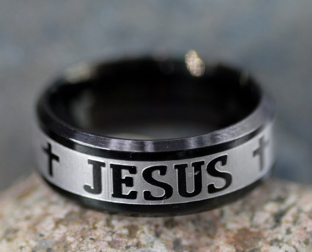 Ring-Eden Merry-Cross/Jesus (Size 11)