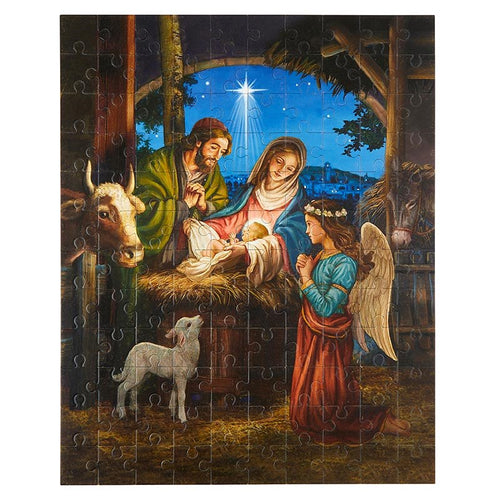 Jigsaw Puzzle-Nativity (120 Piece) (16