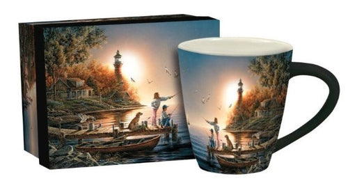 Mug-Cafe-From Sea To Shining Sea W/ Gift Box (17 Oz)