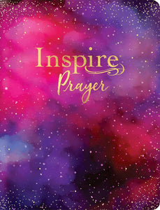 NLT Inspire PRAYER Bible Giant Print  Filament-Enabled Edition-Purple LeatherLike