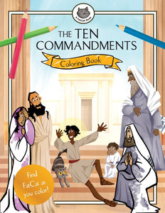 The Ten Commandments Coloring Book