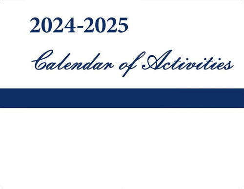 Calendar-Calendar Of Activities (16 Months) 2024-2025