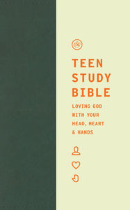 ESV Teen Study Bible-Seaside Blue TrueTone