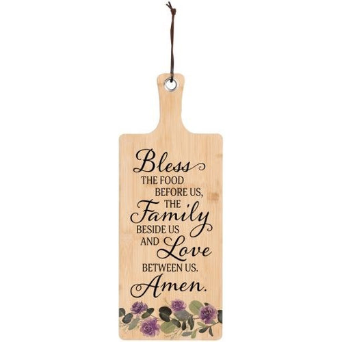 Serving Board-Bless The Food (19 1/4