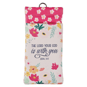 Eyeglass Case-God is With You Zeph. 3:17
