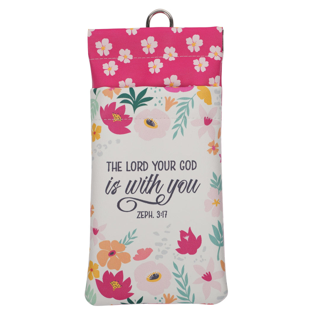 Eyeglass Case-God is With You Zeph. 3:17