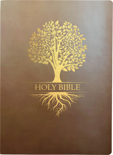 KJV Family Legacy Holy Bible Large Print-Coffee Ultrasoft