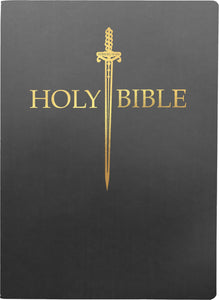 KJV Sword Bible Large Print-Black Ultrasoft