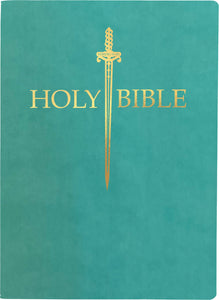 KJV Sword Bible Large Print-Coastal Blue Ultrasoft