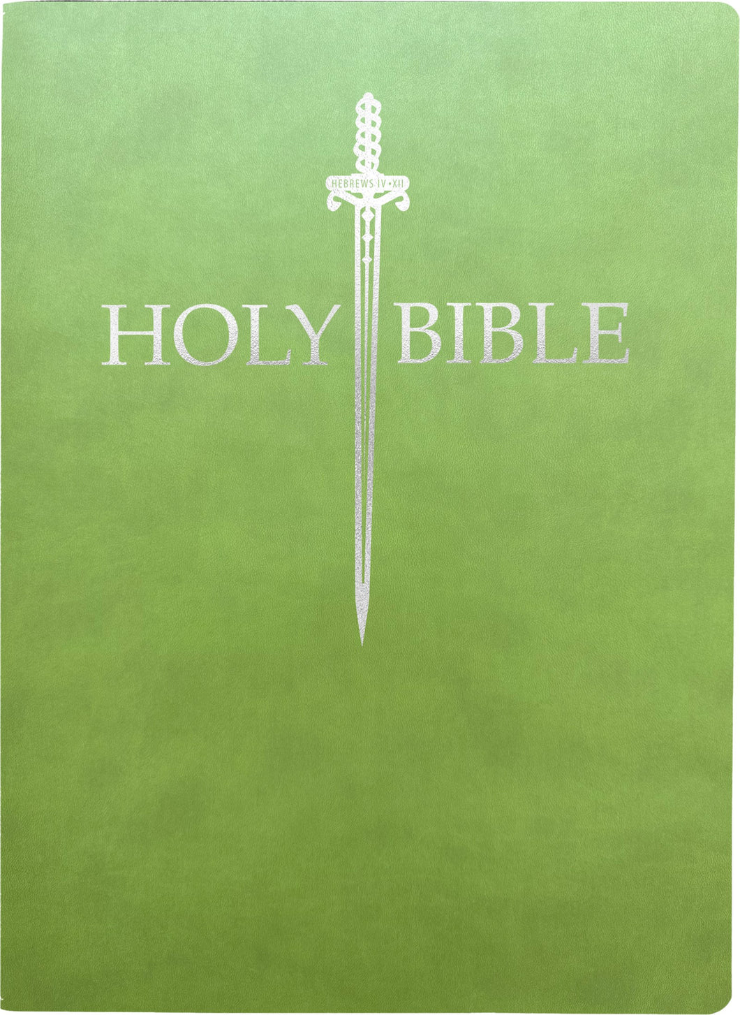 KJV Sword Bible Large Print-Olive Ultrasoft