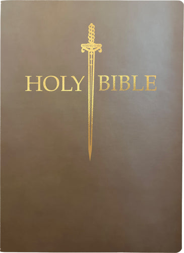 KJV Sword Bible Large Print-Coffee Ultrasoft