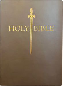 KJV Sword Bible Large Print-Coffee Ultrasoft