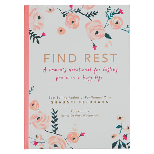Devotional Gift Book-Find Rest-Hardcover