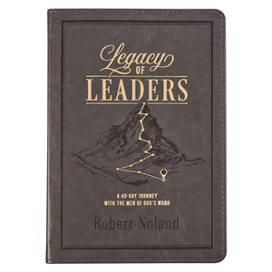 Devotional Gift Book-Legacy Of Leaders-Faux Leather
