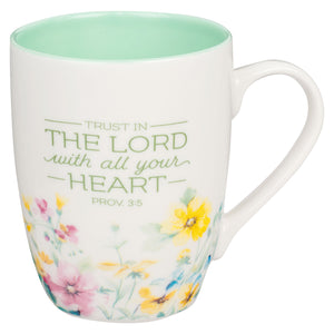 Mug-Budget-Multi-Floral-Trust In The Lord-Prov. 3:5-6