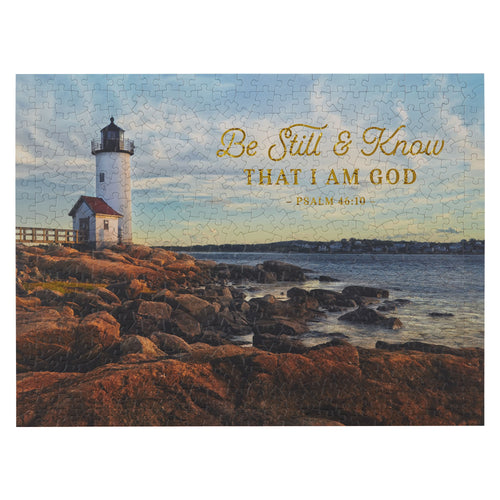 Jigsaw Puzzle-Be Still-Ps. 46:10 (500 Pieces)