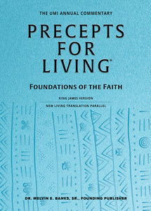 Precepts for Living 2025-2026 Commentary