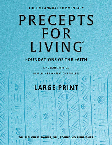 Precepts for Living 2025-2026 Large print