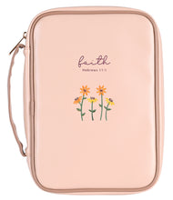 Bible Cover-Faith-Hebrew 11:1-Pink-XLarge