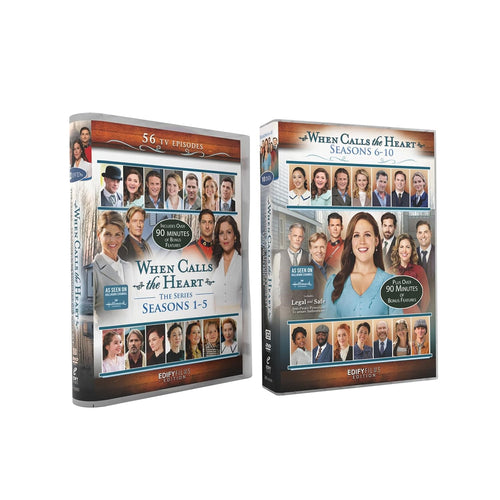 DVD- When Calls The Heart-COMPLETE Series 1-10