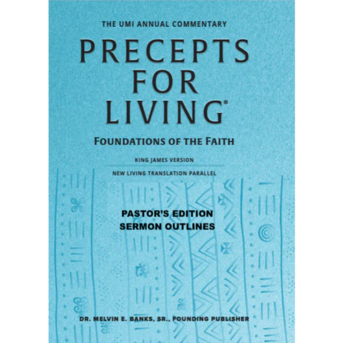 Precepts for Living 2025-2026 Pastor's Edition
