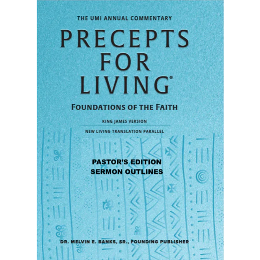 Precepts for Living 2025-2026 Pastor's Edition