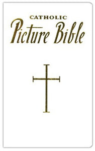 New Catholic Picture Bible-White Bonded Leather
