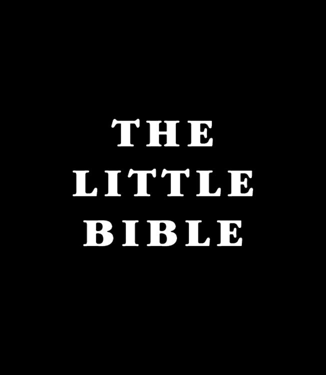 Little Bible-Black (Pack of 10)