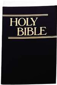 KJV Super Giant Print Bible-Black Softcover