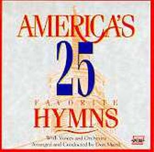 Audio CD-America's 25 Fav Hymns Vol 1 - Split