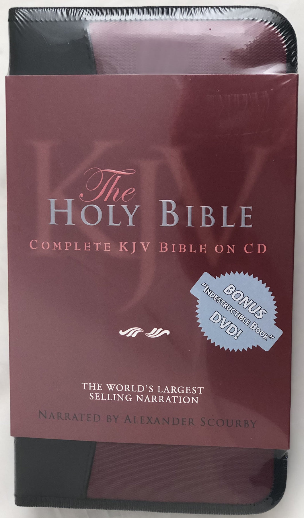 Audio CD-KJV Complete Bible-Nylon Zip (60 Cd + 1 DVD)