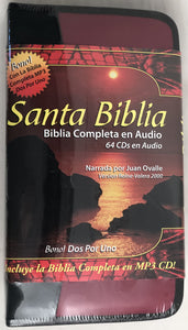 Spanish-Audio CD-RVR 2000 Whole Bible (64 CD + Bonus)