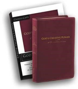 God's Creative Power Gift Edition-Burgundy Bond