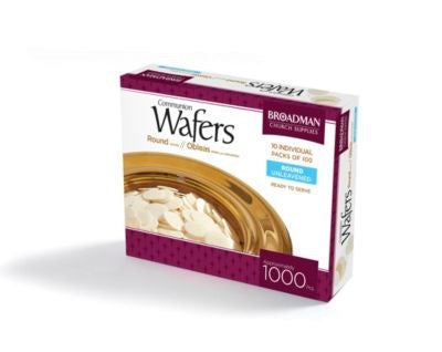 Communion-Bread Wafer (Unleavened) (Pack Of 1000)
